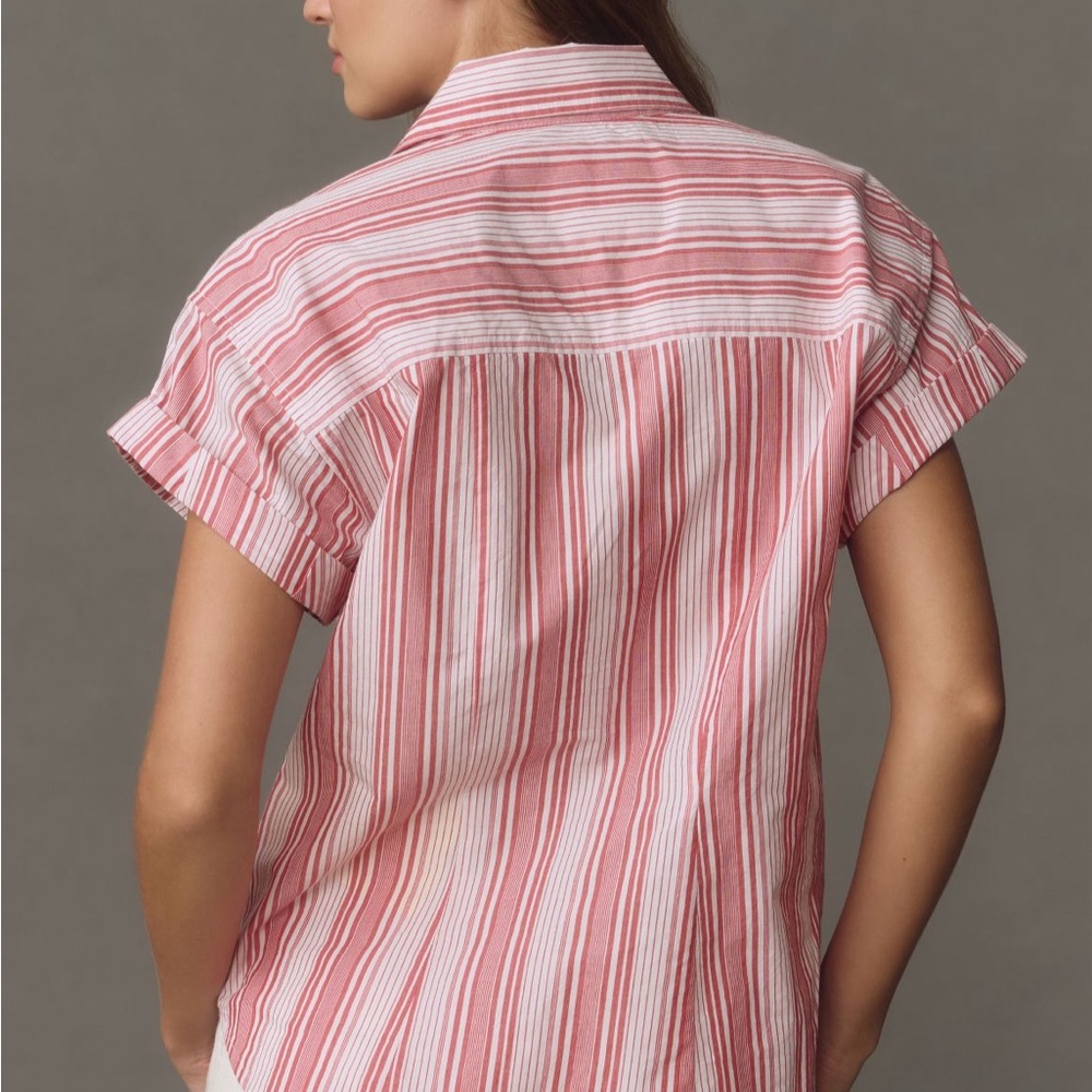 Anthropologie Maeve short sleeve blouse
